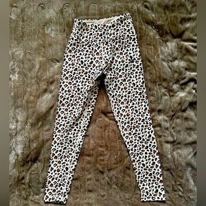 Ryderwear high waisted leopard print leggings